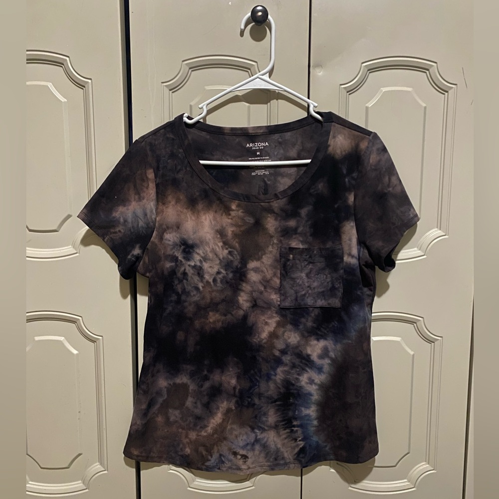 Grunge tie dye shirt